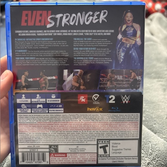 WWE 2K23 (PS4) - Picture 2 of 4